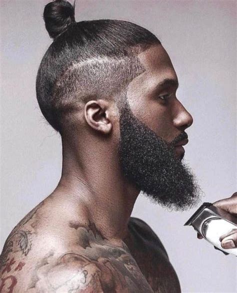 fade haircut man bun|bun fade haircut black boy.